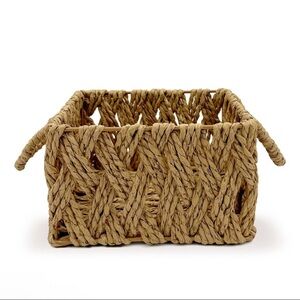 New Target Bullseye Playground Small Woven Rustic Square Basket, Spring 2026